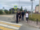 Полицейские и общественники Белоярского проверили пешеходные переходы вблизи школ города